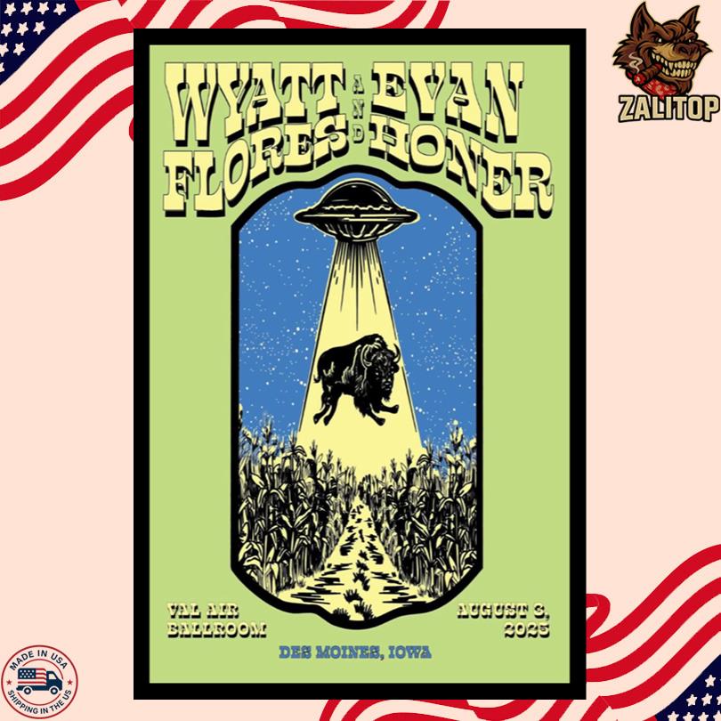 Wyatt Flores Poster – Saint Charles Hinterland Show 2025