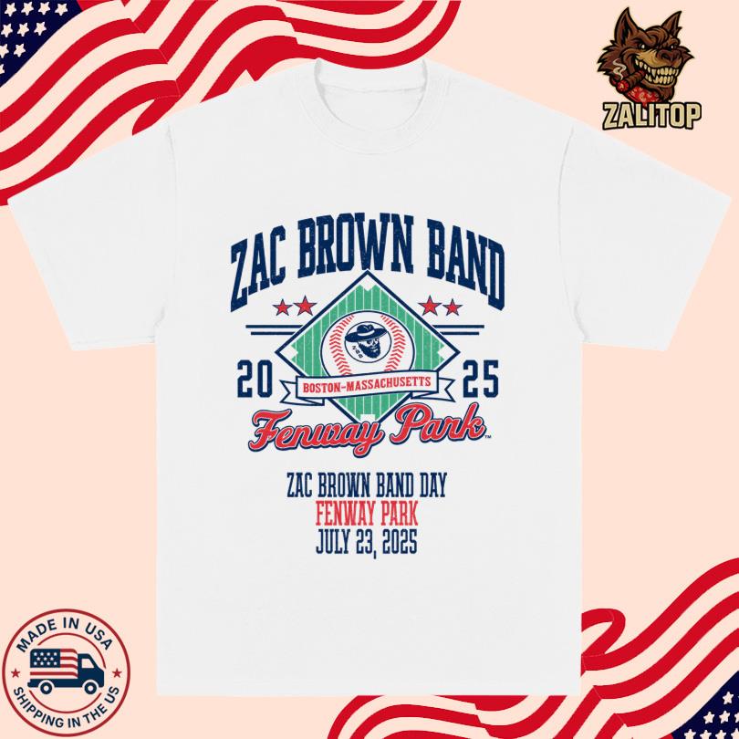 Zac Brown Band July 23 2025 Shirt