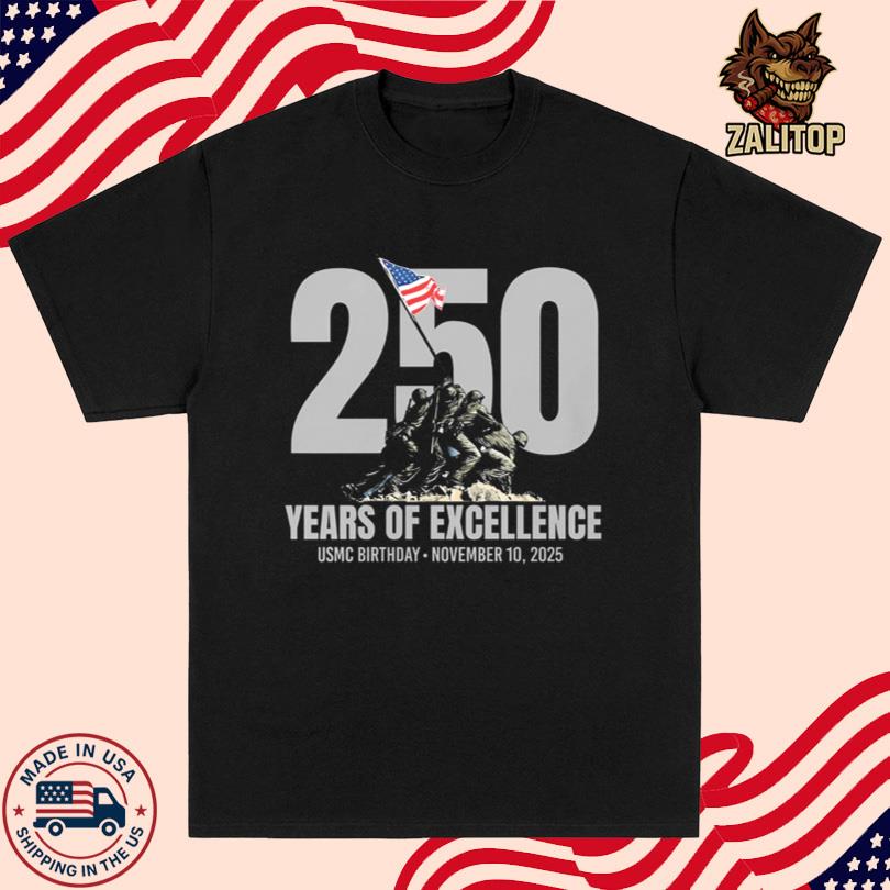 250th USMC Birthday Iwo Jima T-Shirt