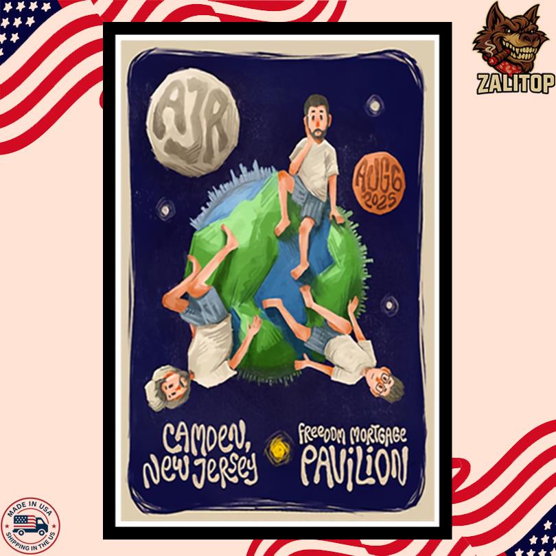AJR Somewhere in the Sky Tour Camden, NJ Aug 6 2025 Poster