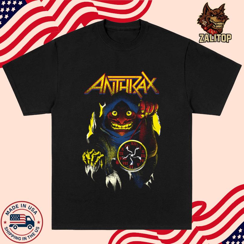 Anthrax Persistence of Time Not Death T-shirt
