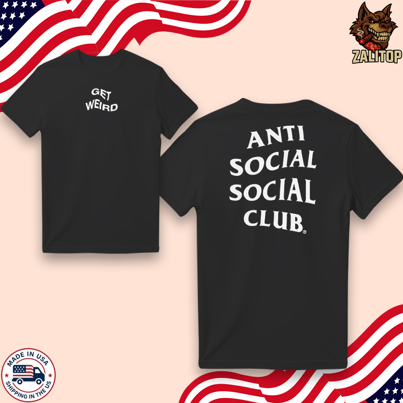 AntiSocialSocialClub Wavy T Shirt
