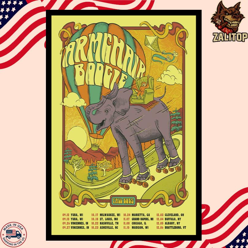 Armchair Boogie 2025 Fall Tour Poster