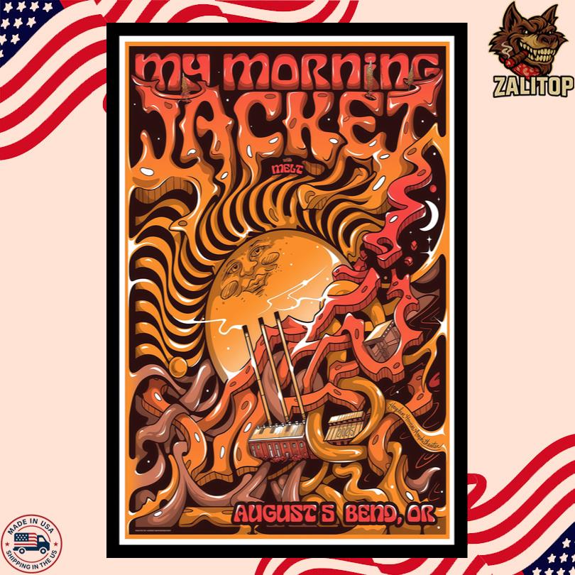 Aug 5 2025 My Morning Jacket Live in Bend OR Poster