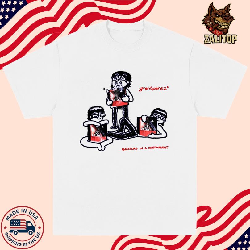 Backflips In A Restaurant Tour 2025 Shirt