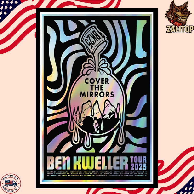 Benk Weller Cover The Mirrors Tour 2025 Poster