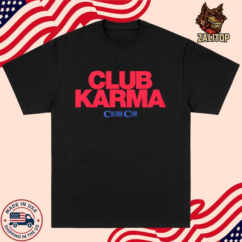 Boy George And Culture Club Karma Black Tee
