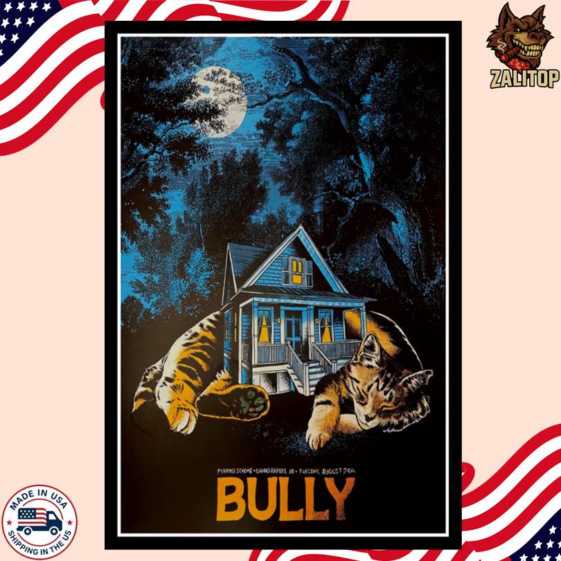Bully Band Tour Poster Grand Rapids, MI Aug 22, 2025