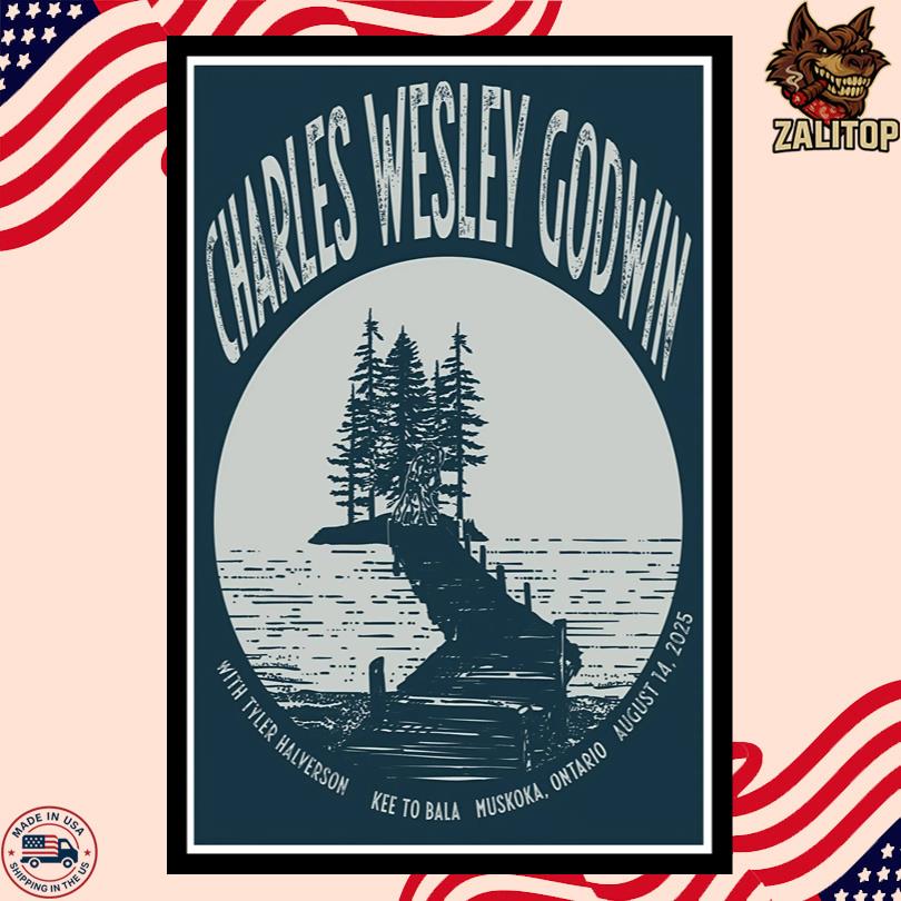 Charles Wesley Godwin Aug 14 2025 Muskoka ON The KEE to Bala Event Poster -Portrait - Poster