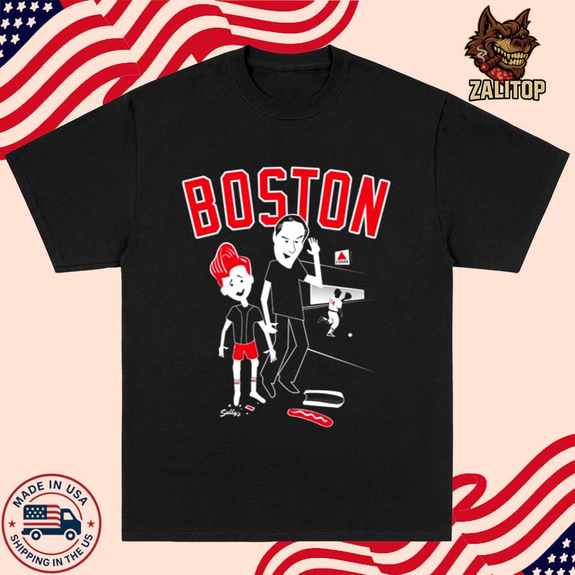 Conan\'s Father Knocking a Hotdog Out of His Hand Cause Jim Rice Dropped a Fly Ball T-Shirt
