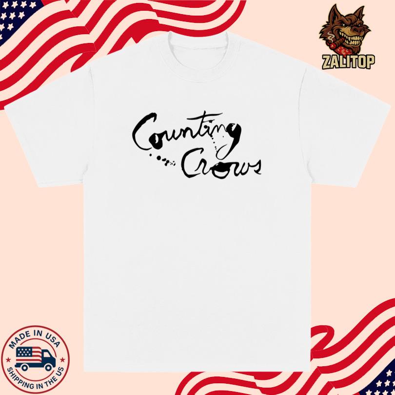 Counting Crows Script Logo Shirt