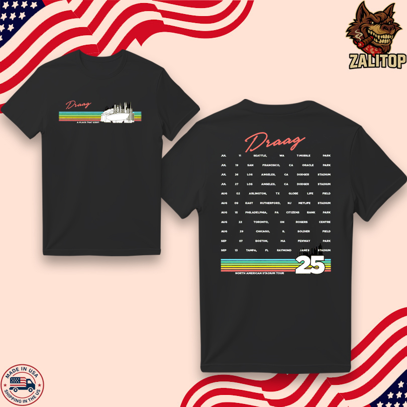 Draag Tour 2025 Tee