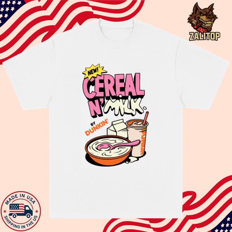 Dunkin Cereal Milk Shirt