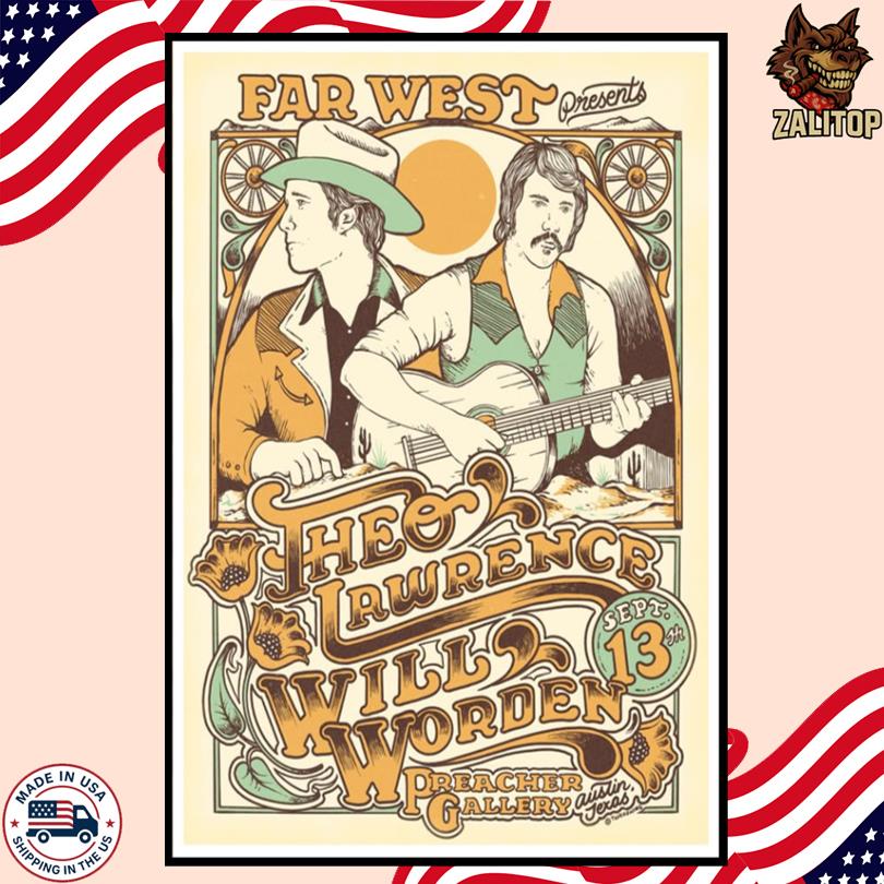 Far West Sept 13 2025 Preacher Gallery Austin TX Event Poster