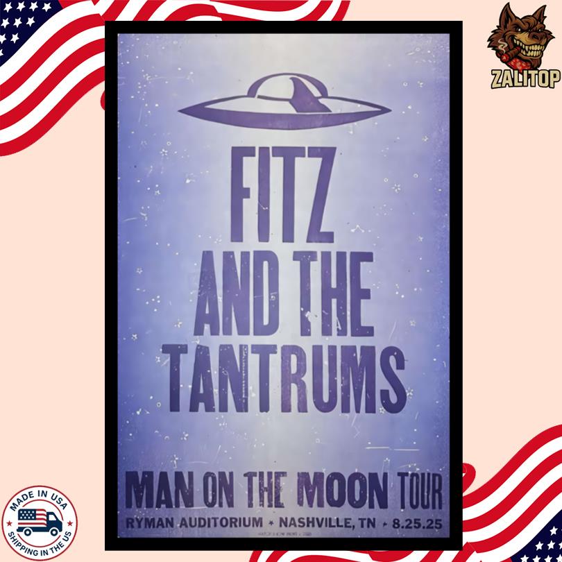 Fitz And The Tantrums Event Poster Nashville, TN Aug 25, 2025