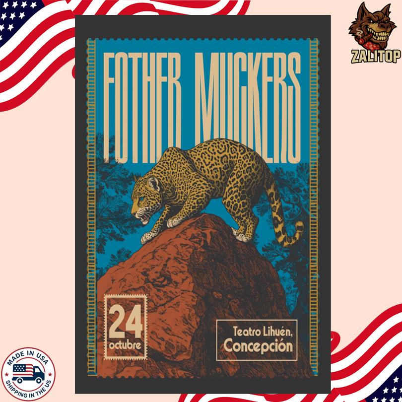 Fother Muckers Event Poster Oct 24 2025 Teatro Lihuen, Concepción