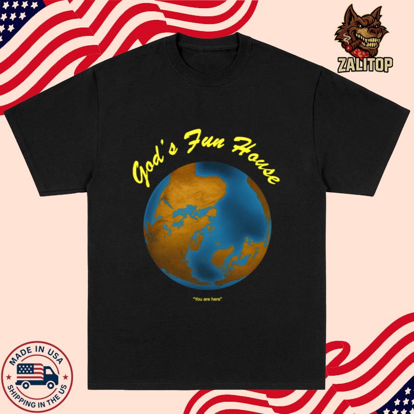 God\'s Fun House Black Tee