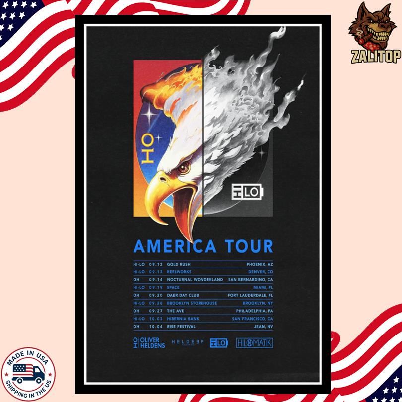 HI-LO America Tour 2025 Poster