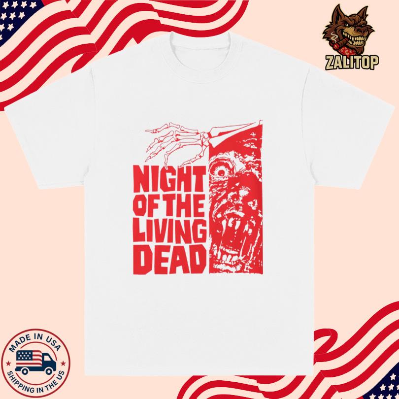 Iron Fortress Records Night of the Living Dead Horror Movie T-shirt