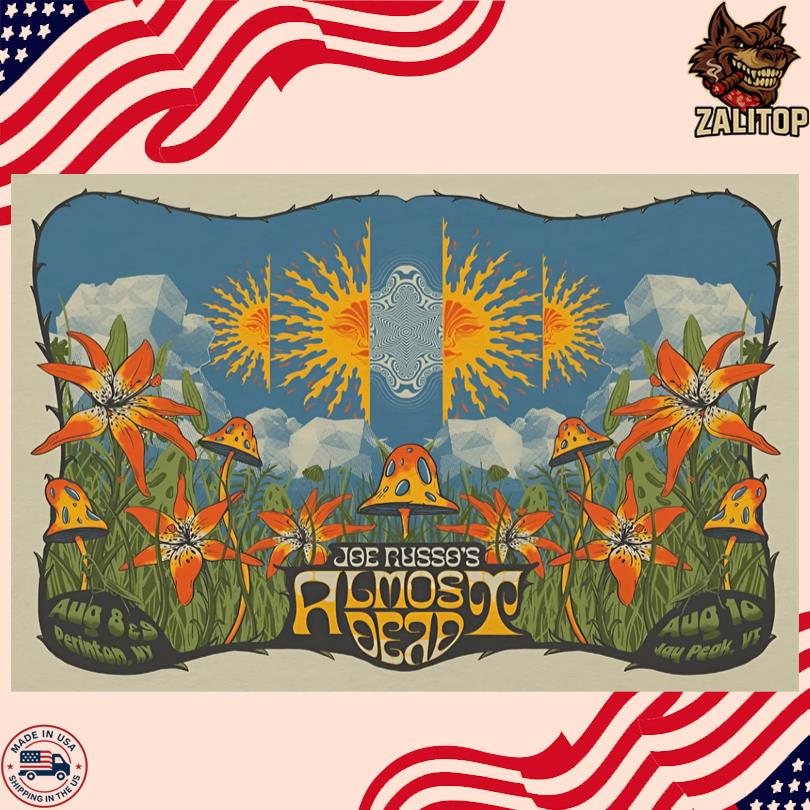 Joe Russo\'s Almost Dead Aug 10 Stateside Amphitheater at Jay Peak Resort Jay, VT Poster
