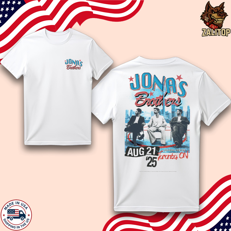 Jonas Brothers Greetings From Your Hometown Toronto, ON 8.21.2025 Shirt
