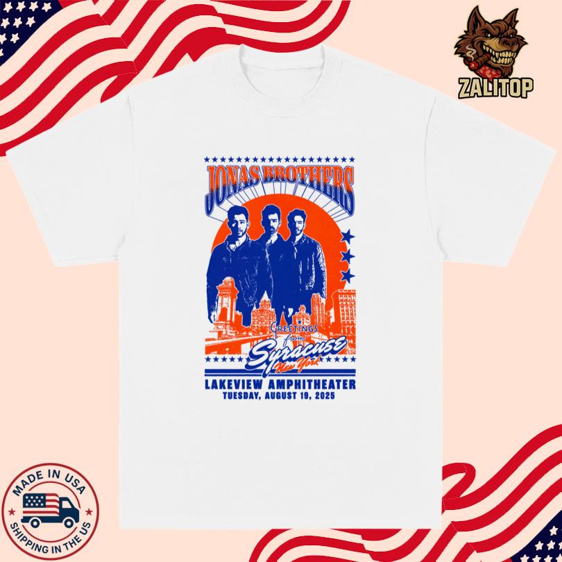 Jonas Brothers Tour Bethel, NY Aug 18 2025 T Shirt