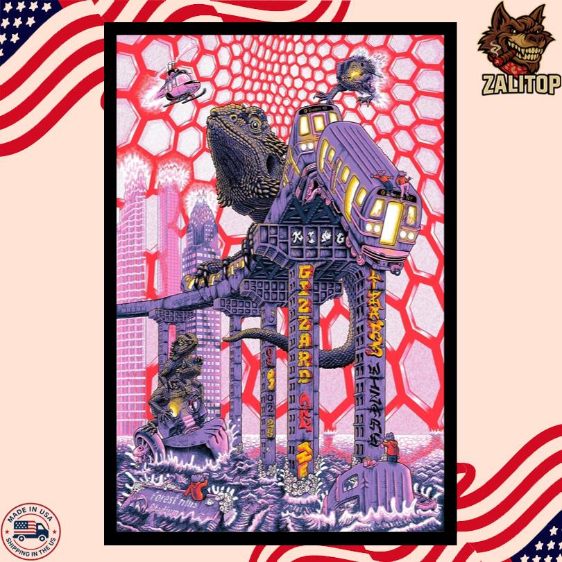 King Gizzard & The Lizard Wizard - Live in New York City \'25 Poster