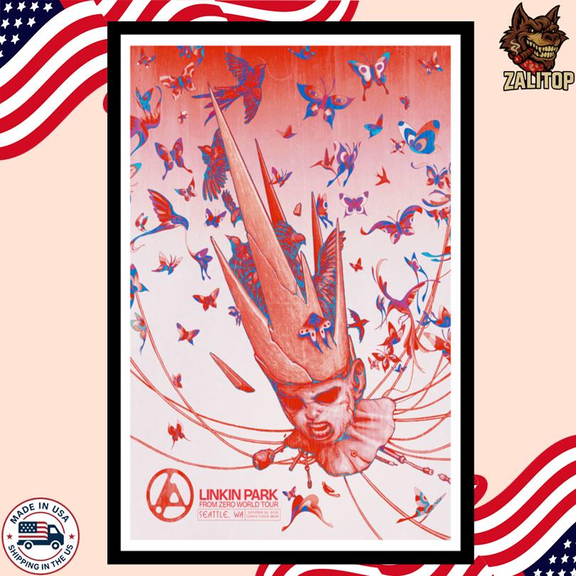 Linkin Park Sep 24 2025 Seattle, WA Poster