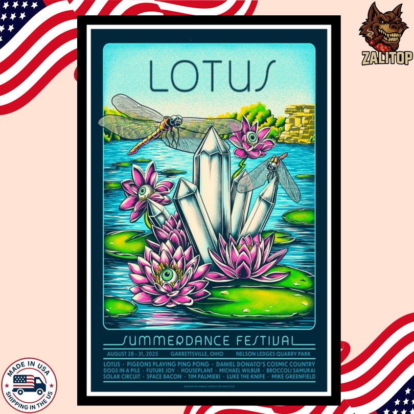 Lotus Summerdance 2025 Poster