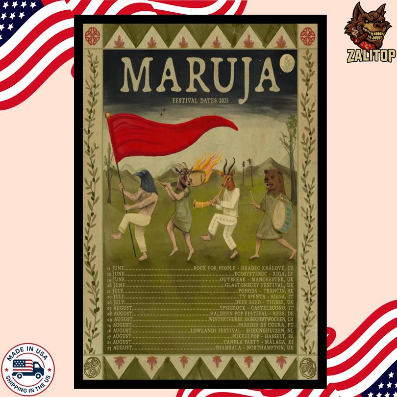 Maruja Festival Dates 2025 Poster