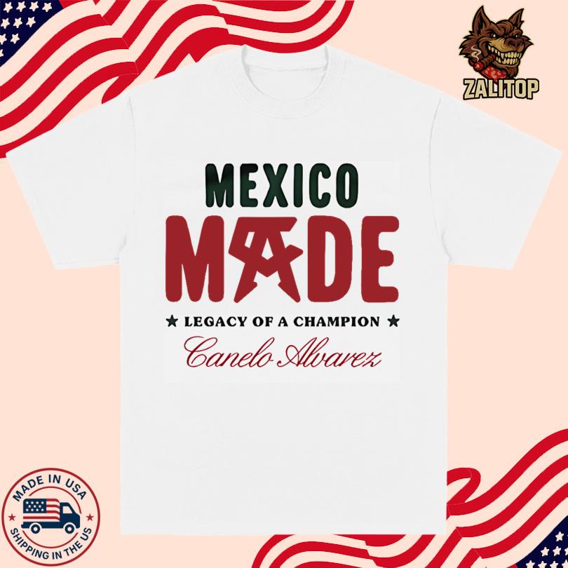 Mexico Made Legacy Of A Champion 2025 Merch