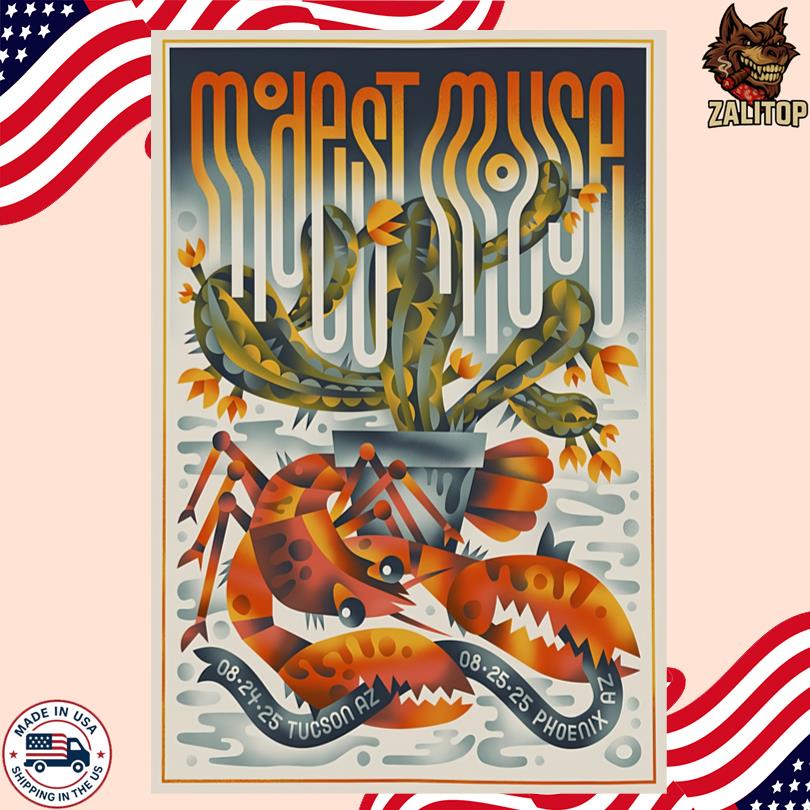 Modest Mouse August 25 2025 in Phoenix, AZ Poster