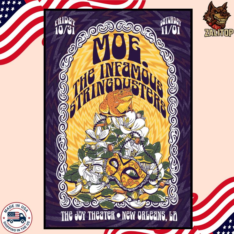 Moe Oct 31-Nov 1 2025 New Orleans LA Poster