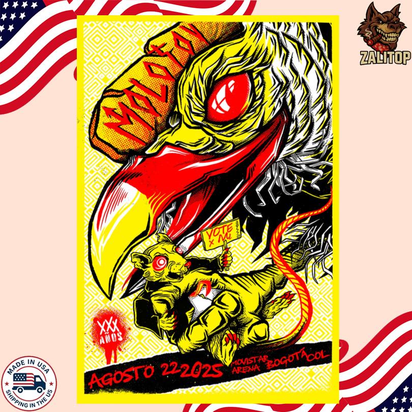 Molotov Event August 22 2025 Bogota, Colombia Poster