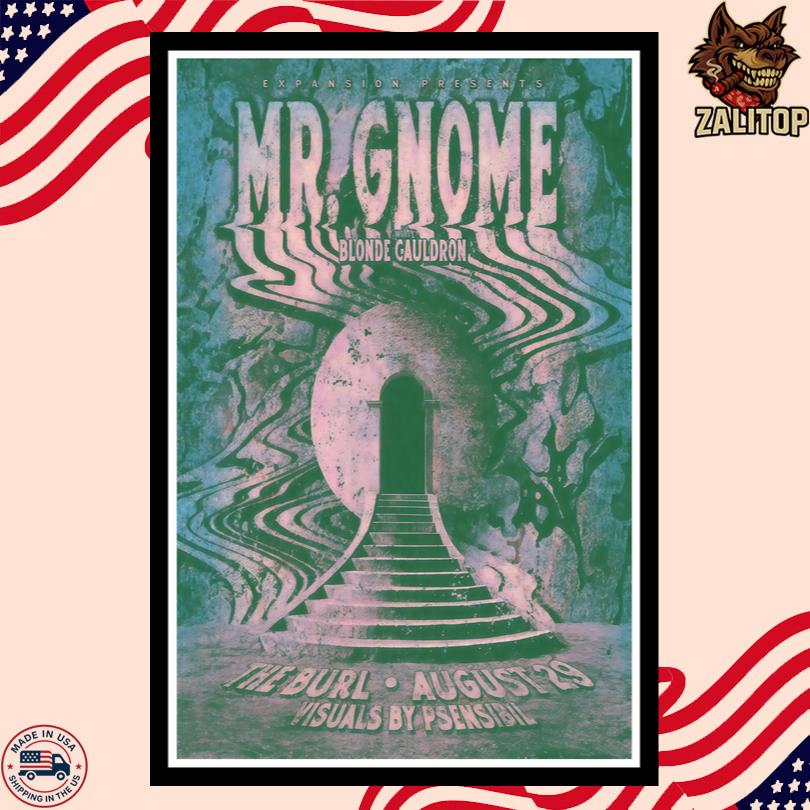 Mr Gnome Tour Aug 29 2025 Lexington KY The Burl Poster