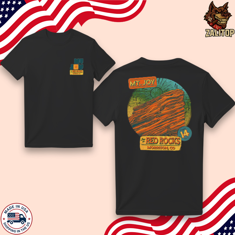 Mt Joy Live At Red Rocks Morrison CO Aug 14 2025 Shirt
