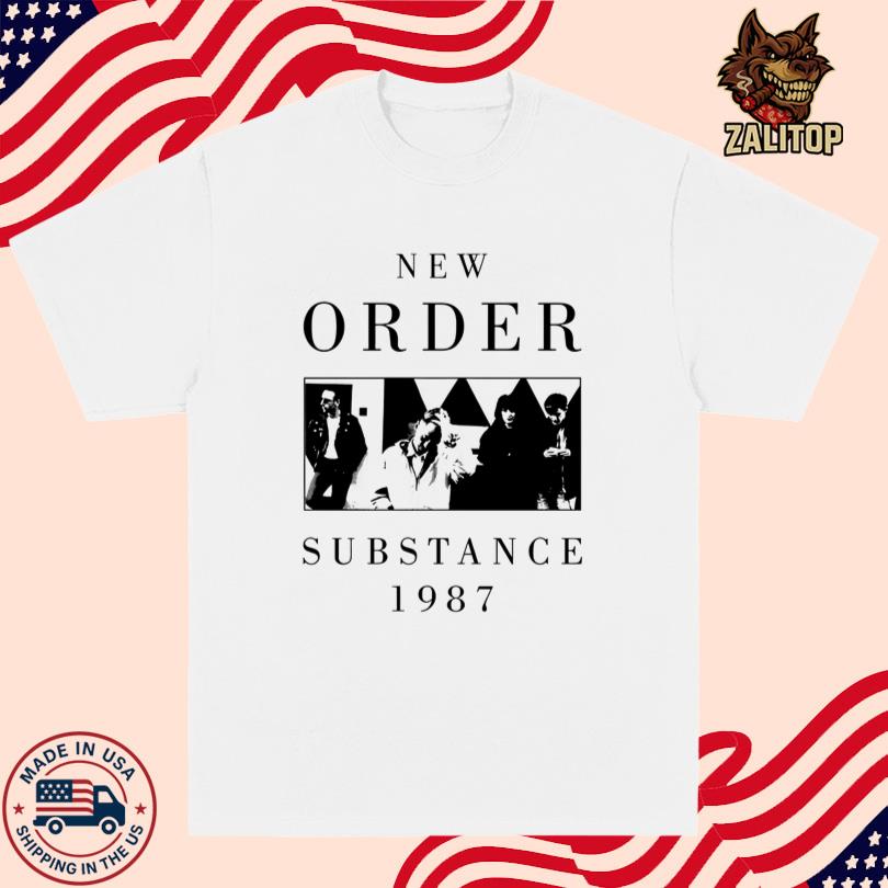 New Order Substance 1987 Tee