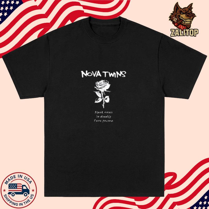 Nova Twins Black Roses Hoodie