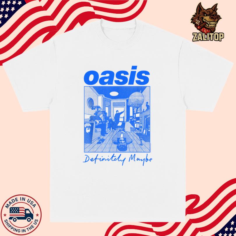 Oasis Definitely Maybe Illustration T-Shirt