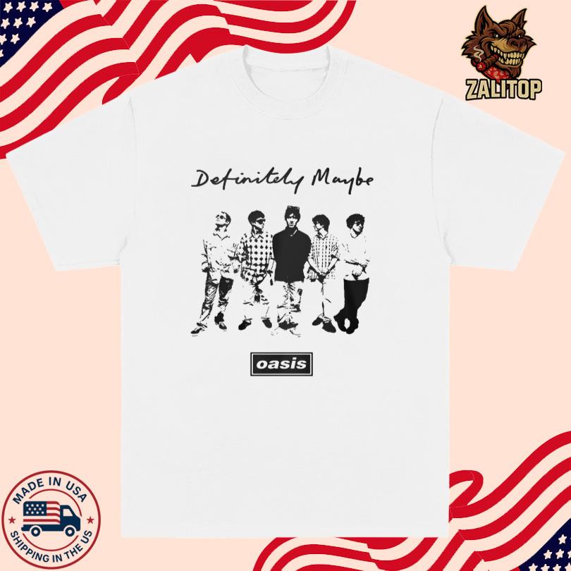 Oasis Definitely Maybe T Shirt