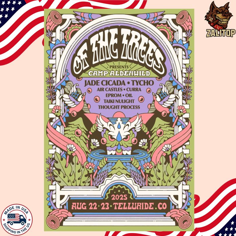 Of The Trees Event August 22-23 2025 Telluride Town Park CO Poster