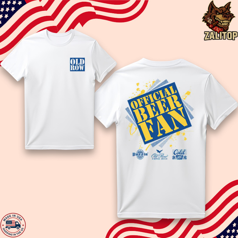Official Beer Fan Pocket Tee - Old Row