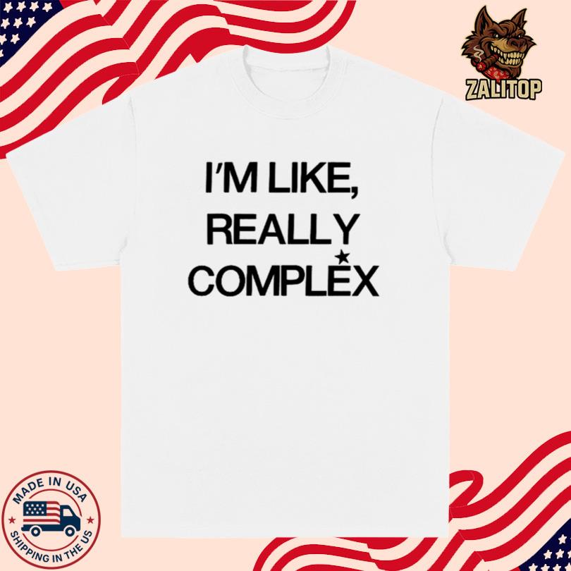 Official Reneé Rapp I\'m Like Really Complex T-Shirt
