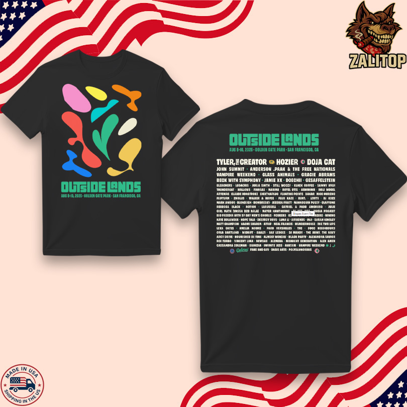 Outside Lands Shapes Event Tee