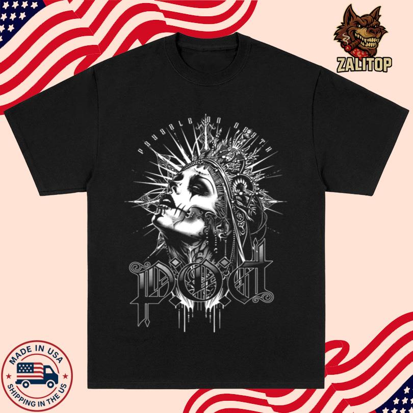 Payable On Death Ladies Skull Merch