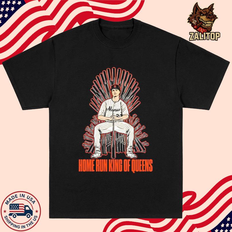 Pete Alonso Home Run King of Queens T Shirt