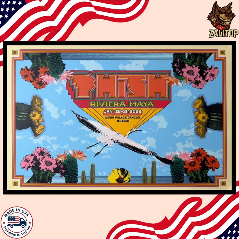 Phish Riviera Maya Riviera Maya 2025 Event Poster