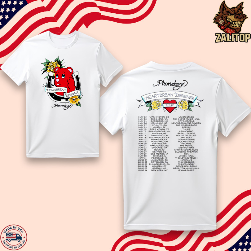 Phoneboy Hardy 2025 Tour T-Shirt