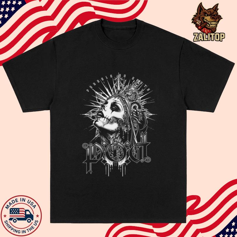 P.O.D Ladies Skull Tee
