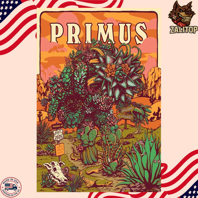 Primus Event Poster Aug 1 2025 Phoenix Arizona